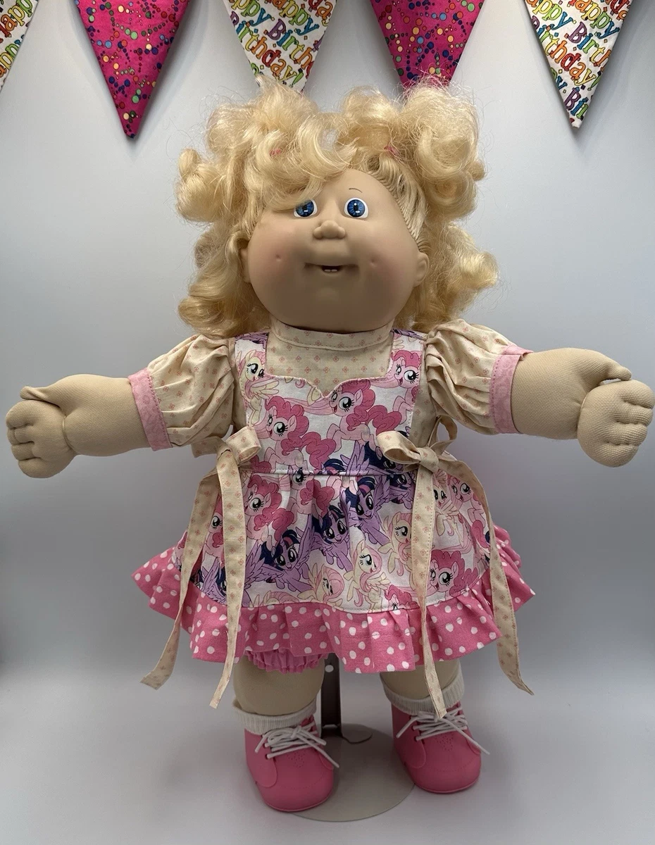 strapless open back dress Cabbage Patch Kids Mimi Kristina All Dressed Up 1992 McDonald's Happy