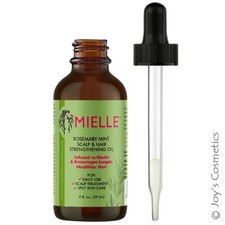 1 MIELLE ORGANICS Rosemary Mint Scalp & Hair Strengthening Oil "MI-RMSHO"*Joy's*