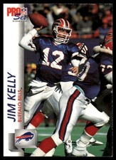 Jim Kelly 1992 Pro Set #442 Buffalo Bills NFL READ FREE SHIPPING AutographDen