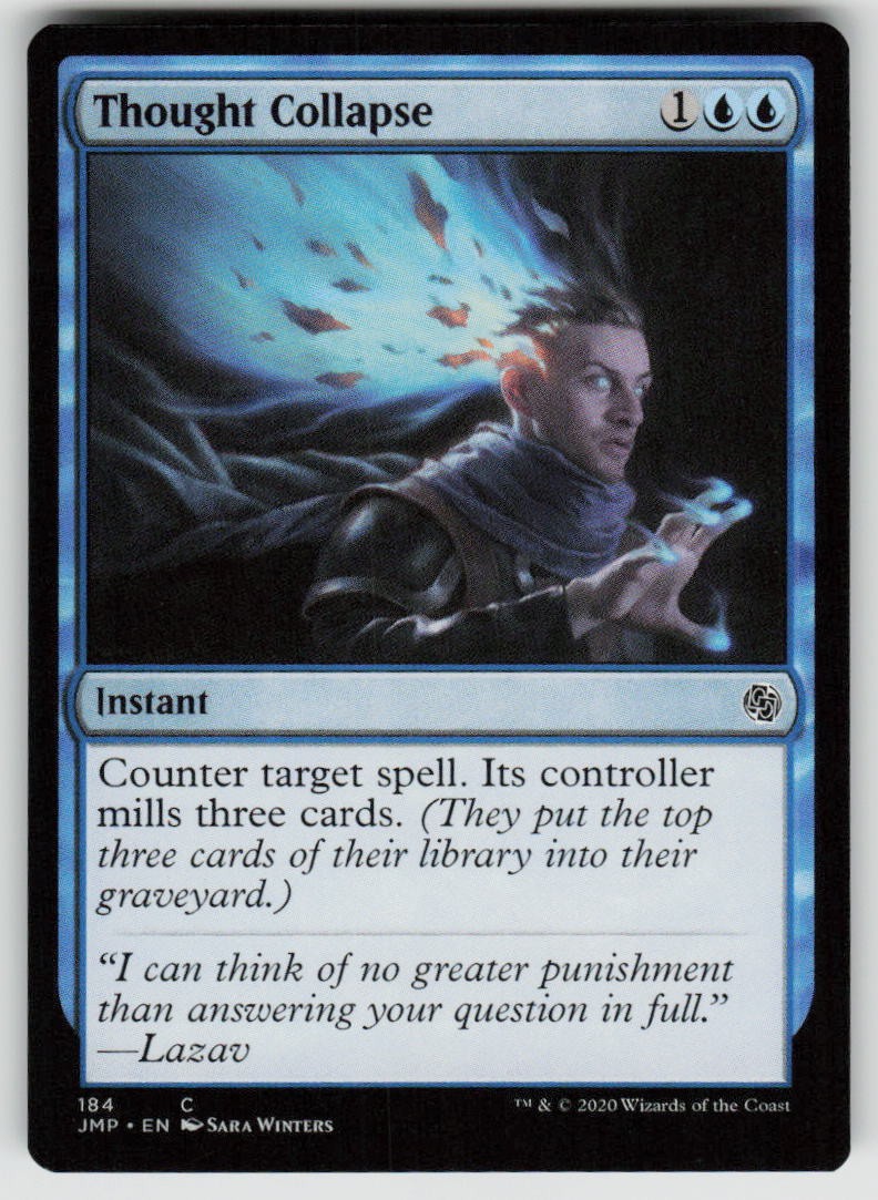 Thought Collapse 184 Common Jumpstart Magic: The Gathering Near Mint