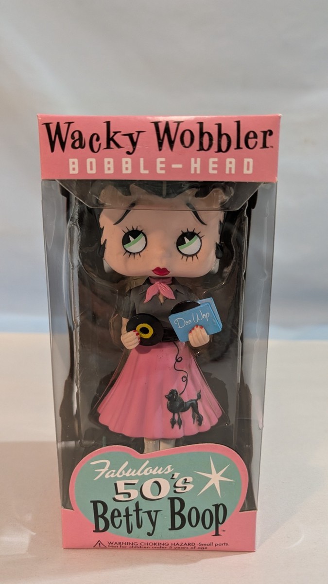 Funko Wacky Wobbler: Betty Boop - Betty Boop (Poodle Skirt) for