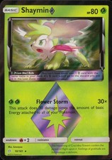 Shaymin Prism Star Holo Prism Rare SM - Team Up 10/181 NM on eBay