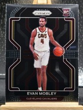 EVAN MOBLEY RC 2021-22 Panini Prizm #325 ROOKIE CARD Cavaliers