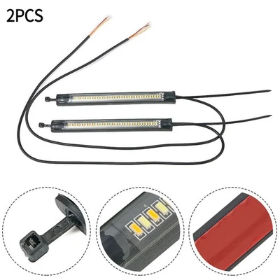Led-Blinker 120 Degré Viewing Coulant Ambre for Fourche LED - Photo 1/4