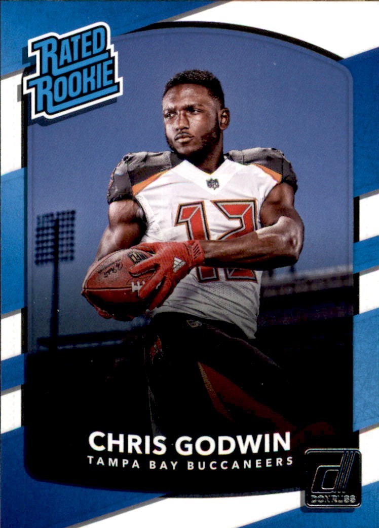 2017 Donruss #305 Chris Godwin RR RC - FB
