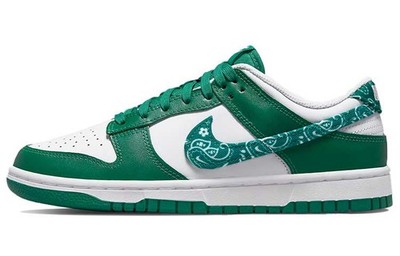 Nike Dunk Low Essential Paisley Pack Green Women DH4401-102 New Authentic