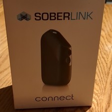 Soberlink Connect Electronic Breathalyzer Wireless w/ Case  Mouthpieces