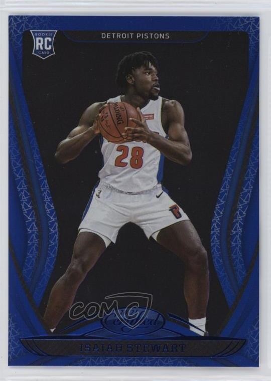 2020-21 Certified Mirror Blue Isaiah Stewart #185 p8f
