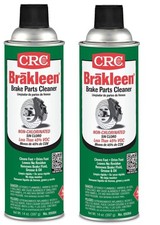 Aerosol CRC 05084 BRAKLEEN Brake Parts Cleaner - Non-Chlorinated 2 Pack2