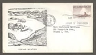 Canada first day cover, 351, 10 cent eskimo , unusual cachet [105