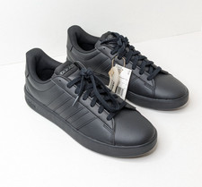 Adidas Grand Court 3.0 Classic Sneakers Black Mens 10.5