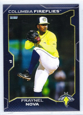 2025 Columbia Fireflies (Single-A Kansas City Royals) Fraynel Nova