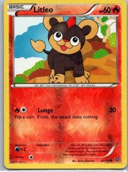 Litleo XY - Steam Siege Reverse Holo 22/114