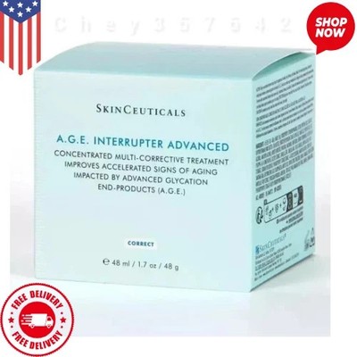 SkinCeuticals A.G.E. interrupter advanced 48ml/1.7 oz Brand New Sealed