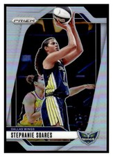 2024 Panini Prizm WNBA Silver Prizms 47 Stephanie Soares Dallas Wings