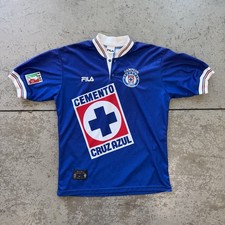Vintage deportivo Cruz Azul winter 1997 soccer jersey Size Large