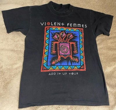 Vintage Violent Femmes T Shirt Add it Up Tour 1993 UR019 FREE SHIPPING