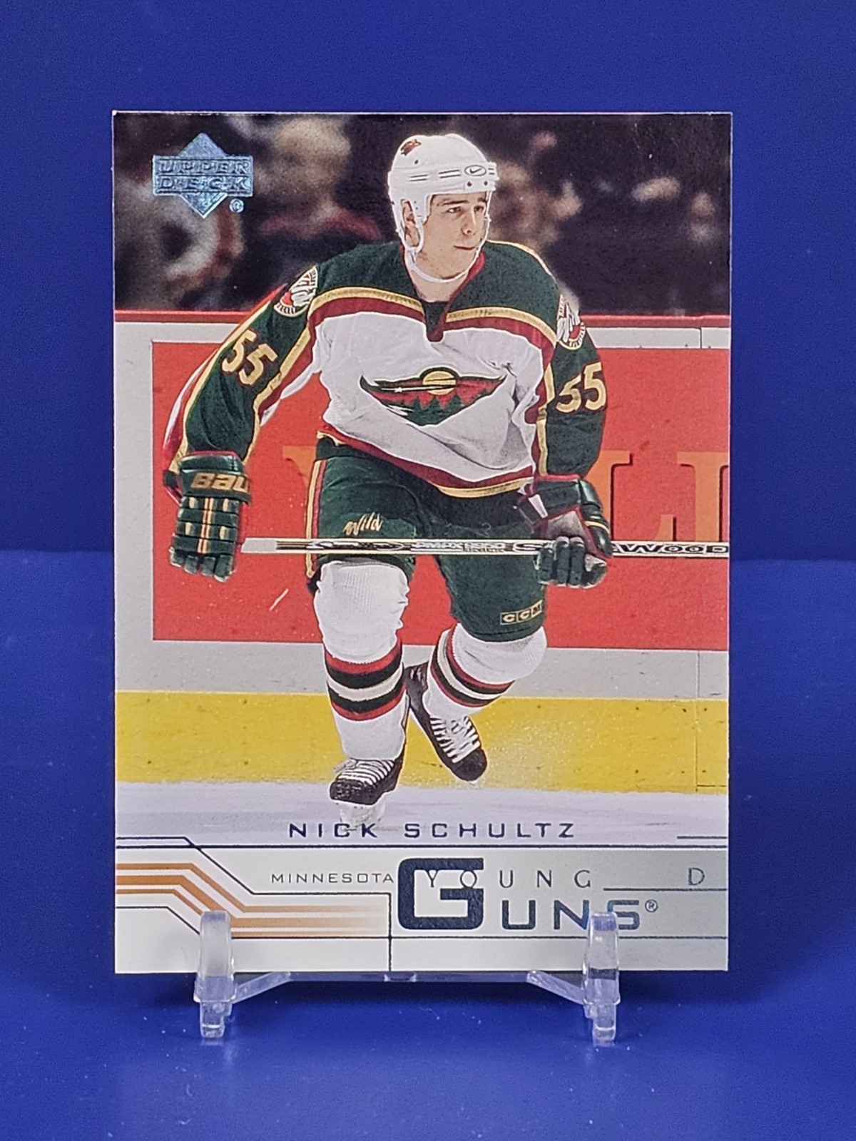 2001-02 Upper Deck Nick Schultz Young Guns #428 RC Minnesota Wild