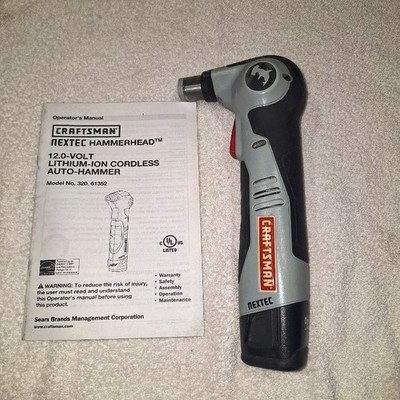 Craftsman Nextec 12V auto hammer and battery ONLY PRE-OWNED