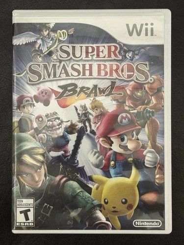 Super Smash Bros. Brawl (Nintendo Wii, 2008) no manual #147