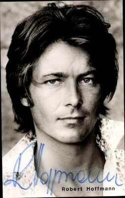 Ak Schauspieler Robert Hoffmann, Portrait, Autogramm - 10920061
