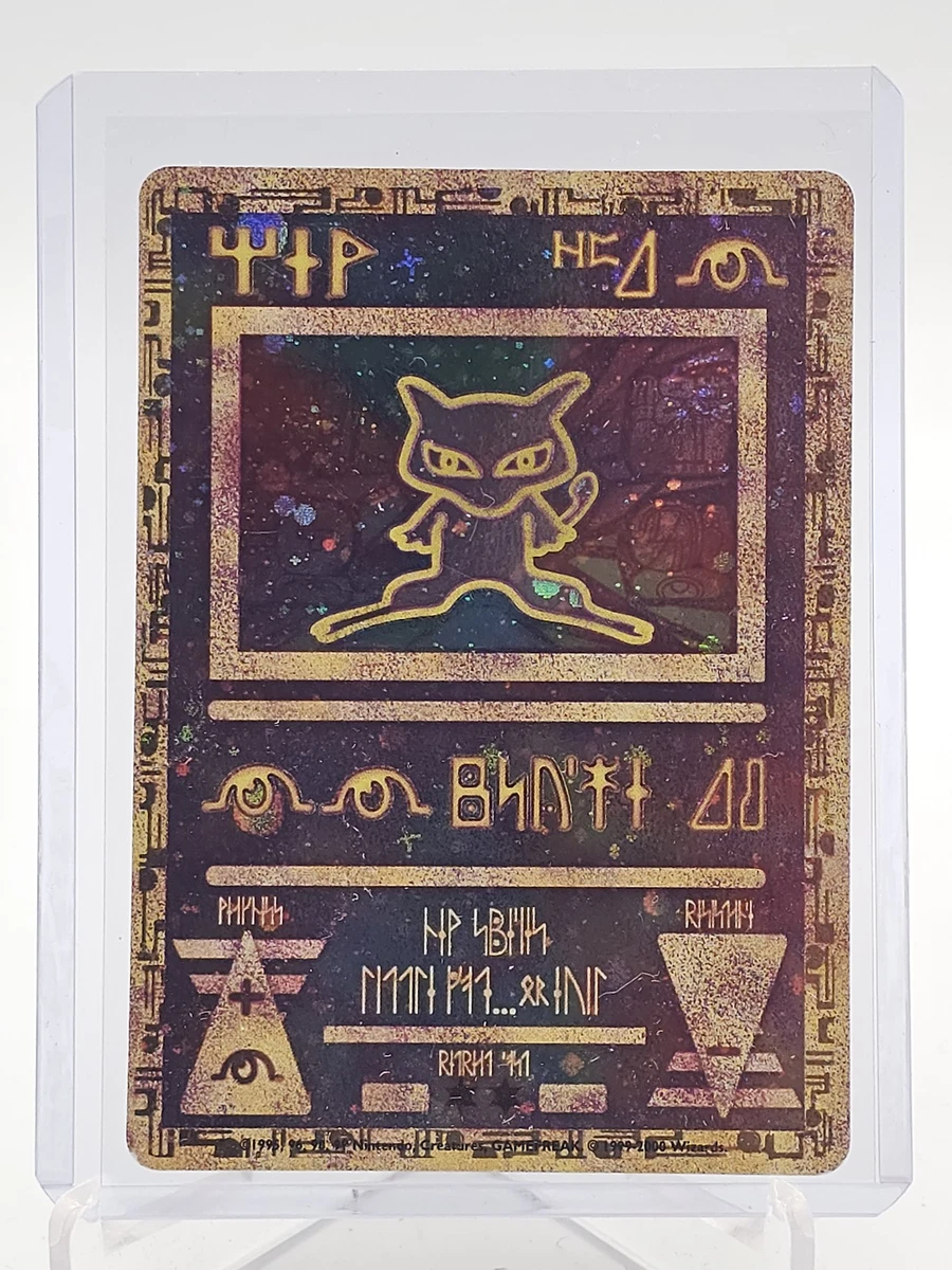 ancient mew pokemon card value Wizards of the Coast Pokémon TCG Individual Trading Games for sale but overall look nearly unplayed with no major defects Pokemon Card - Ancient Mew
