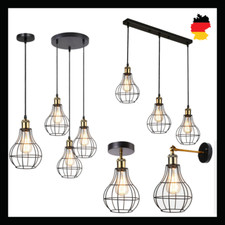 Retro Hängelampe Pendelleuchte Vintage Leuchte Deckenlampe Industrie Design E27