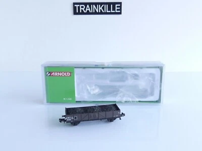 ARNOLD HN6492-2 WAGON TOMBEREAU TYPE Ttouw A ESSIEUX CHARGE DE LA SNCF Ep III - Photo 1/4