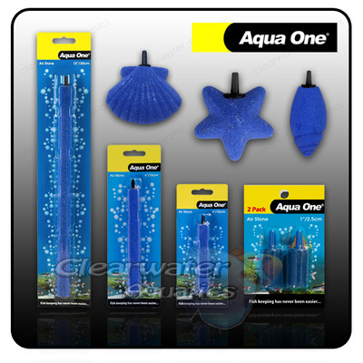 AIR STONES Aquarium Luftpumpe Sauerstoff Diffusor FISCHBECKEN BELÜFTER Vorhangstange Dekor