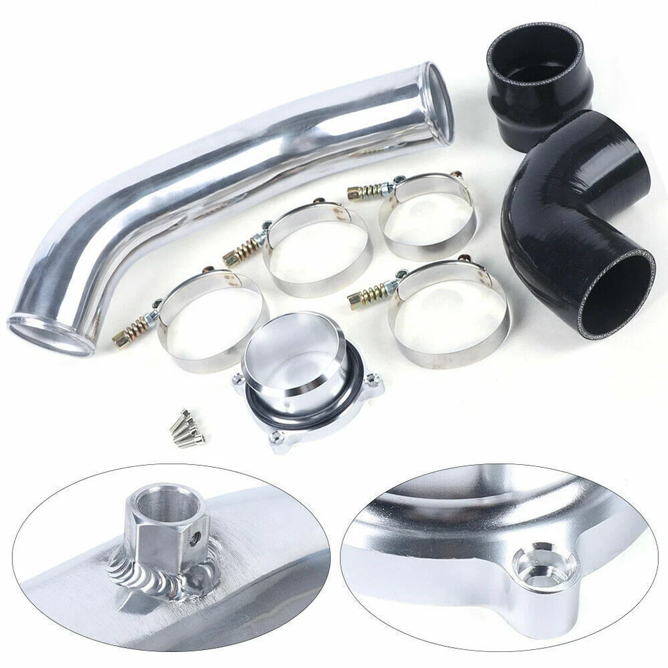 Cold Side Intercooler Pipe Upgrade Kit 2017-2019 Ford 6.7L Powerstroke Diesel Foto 2 de 4