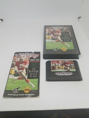 NFL Sports Talk Football '93 Starring Joe Montana (Sega Genesis, 1992)