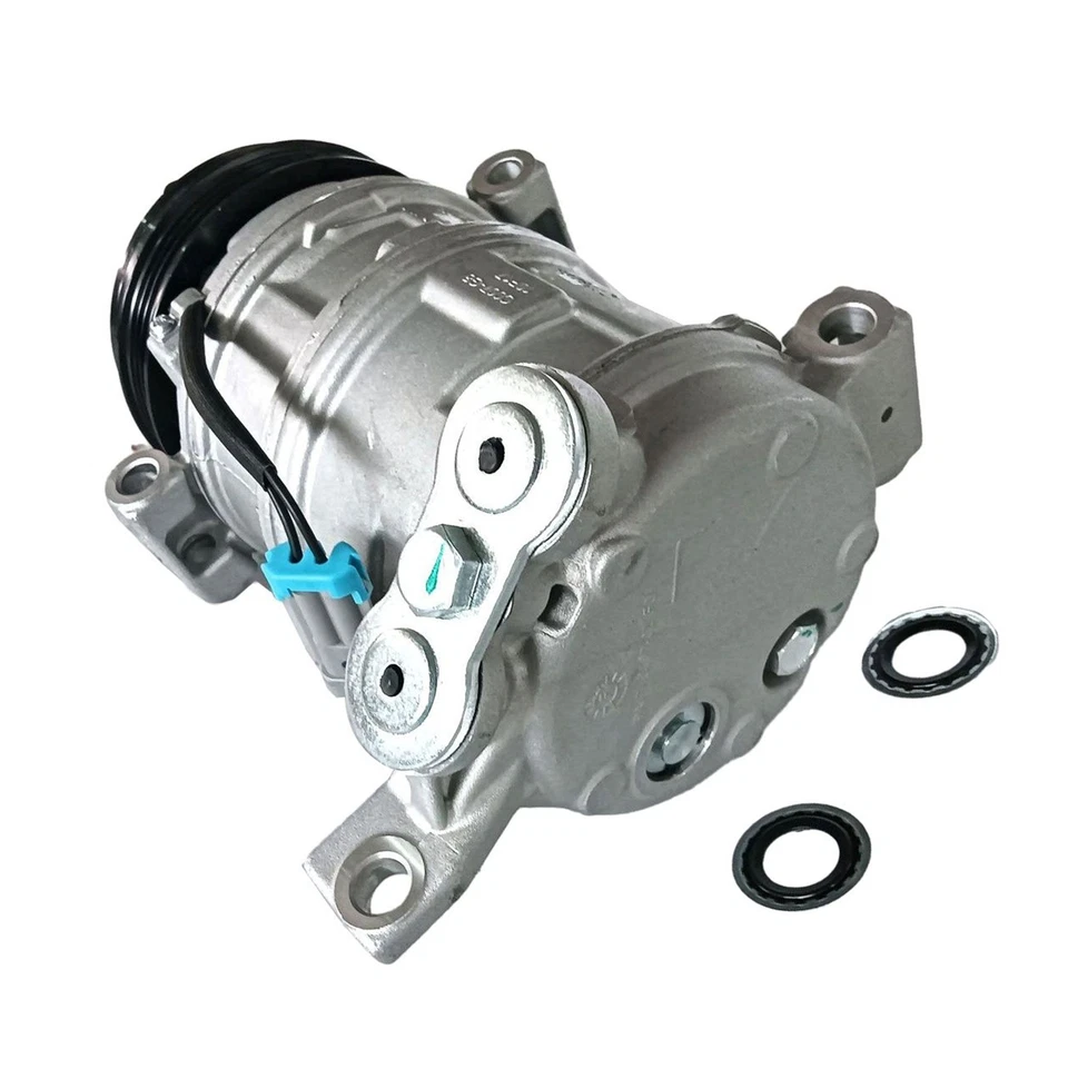NEW AC Compressor with Clutch for Chevy Silverado Tahoe GMC Sierra 1500 2500 - Image 2 of 4
