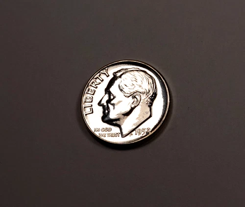 1952 Roosevelt Dime * Gem Proof * Better Date * XXD601