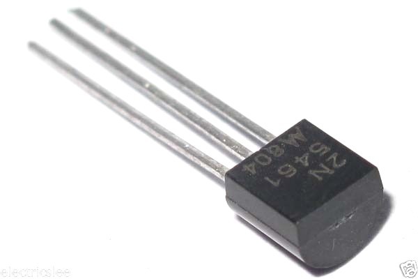 1pcs- MOTOROLA 2N5461 JFET P-Channel 0.35W 40V TO-92