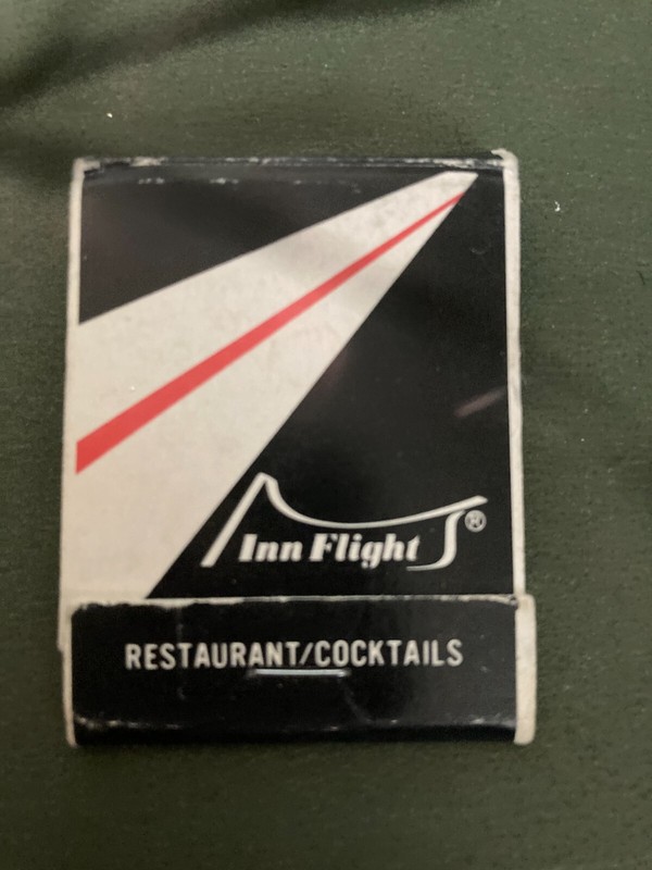 Inn Flight Restaurant Match Book