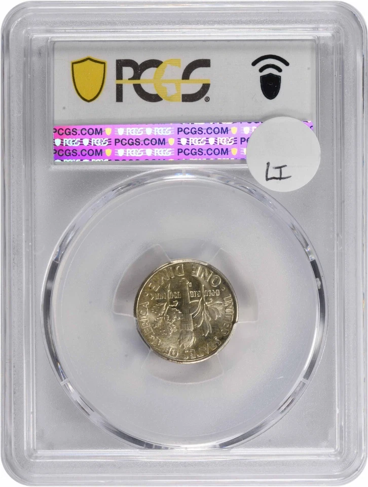 1946-D/D Roosevelt Silver Dime FS-502 MS66FB PCGS - Image 2 of 2