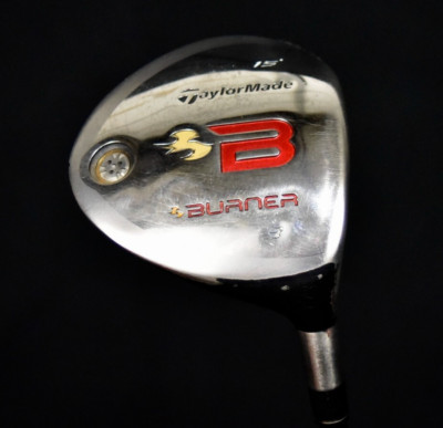 TAYLOR MADE BURNER 3-WOOD LOFT:15 SHAFT:REGULAR LENGTH:42 IN RH NEW GRIP