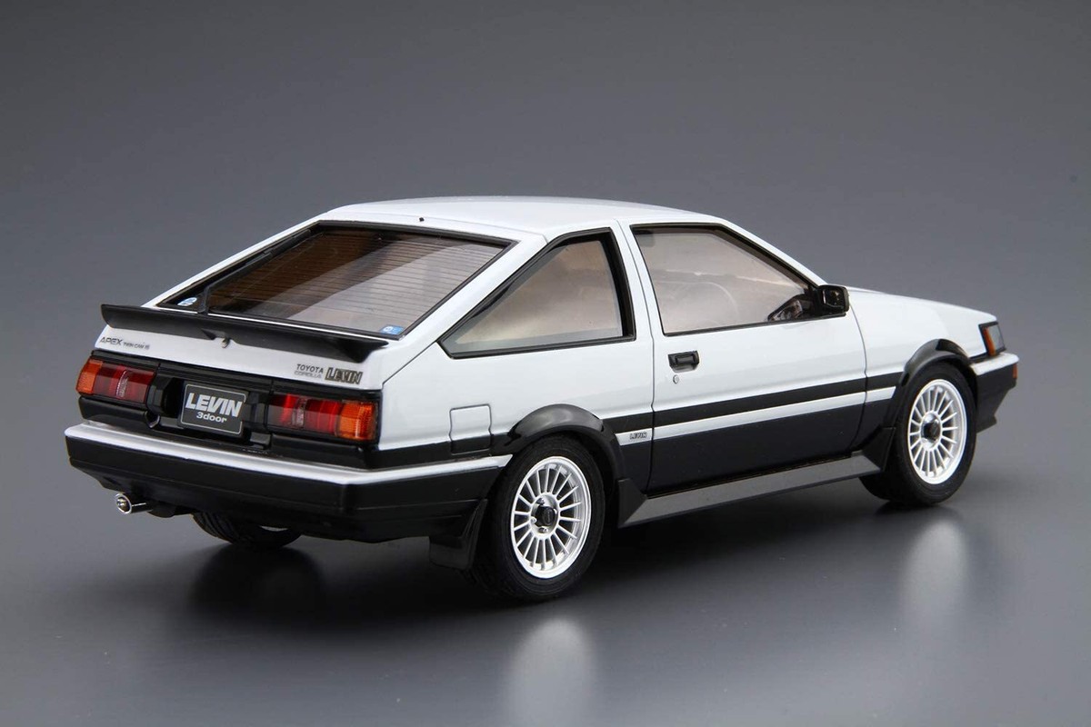 aoshima　DISM 1/24 corolla levin AE86 1/24 TOYOTA AE86 COROLLA LEVIN GT-APEX '85 - AOSHIMA SCALE