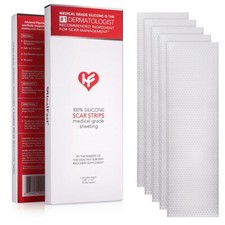 Physician Formulated Silicone Scar Sheets - Advanced Crosspolymer Medical Gra...
