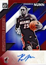 2019-20 Donruss Optic Kendrick Nunn Rookie Signature Series Purple #SS-KNU