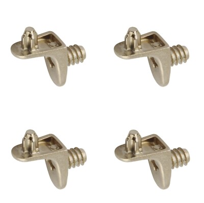 4 Stück x Regalträgerstecker mit Gewinde für Ø 5 mm Bohrung 282.26.730 von Hafele