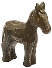 BLADERUNNER Wooden Handcrafted Horse Replica Blade Runner Props Brown