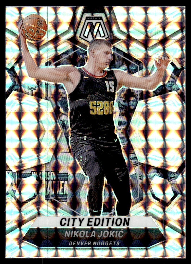 ニコラヨキッチ　2019-2020 シティーエディション　デンバーナゲッツ　M Men's Nike Nikola Jokic Black Denver Nuggets 2019/20