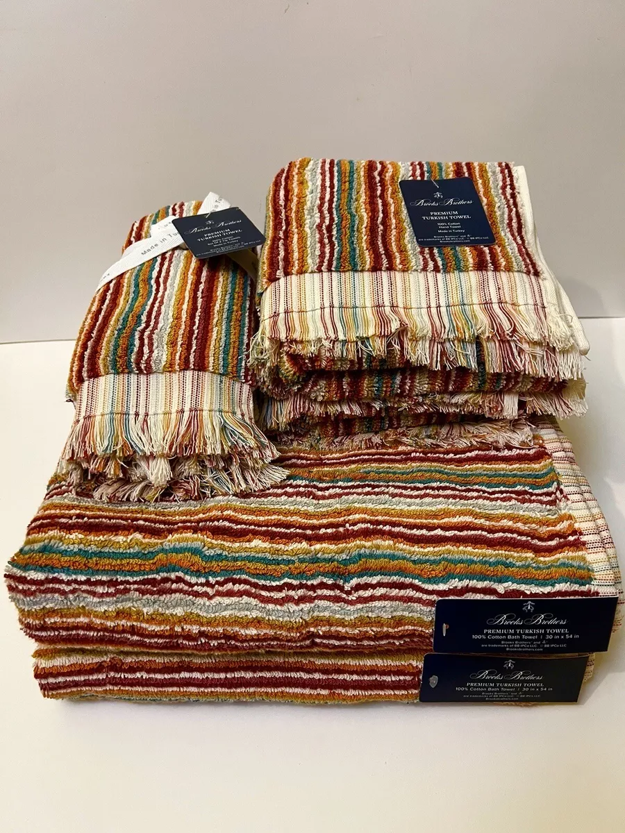 Brooks Brothers Turkish Cotton Bath Towels & Reviews