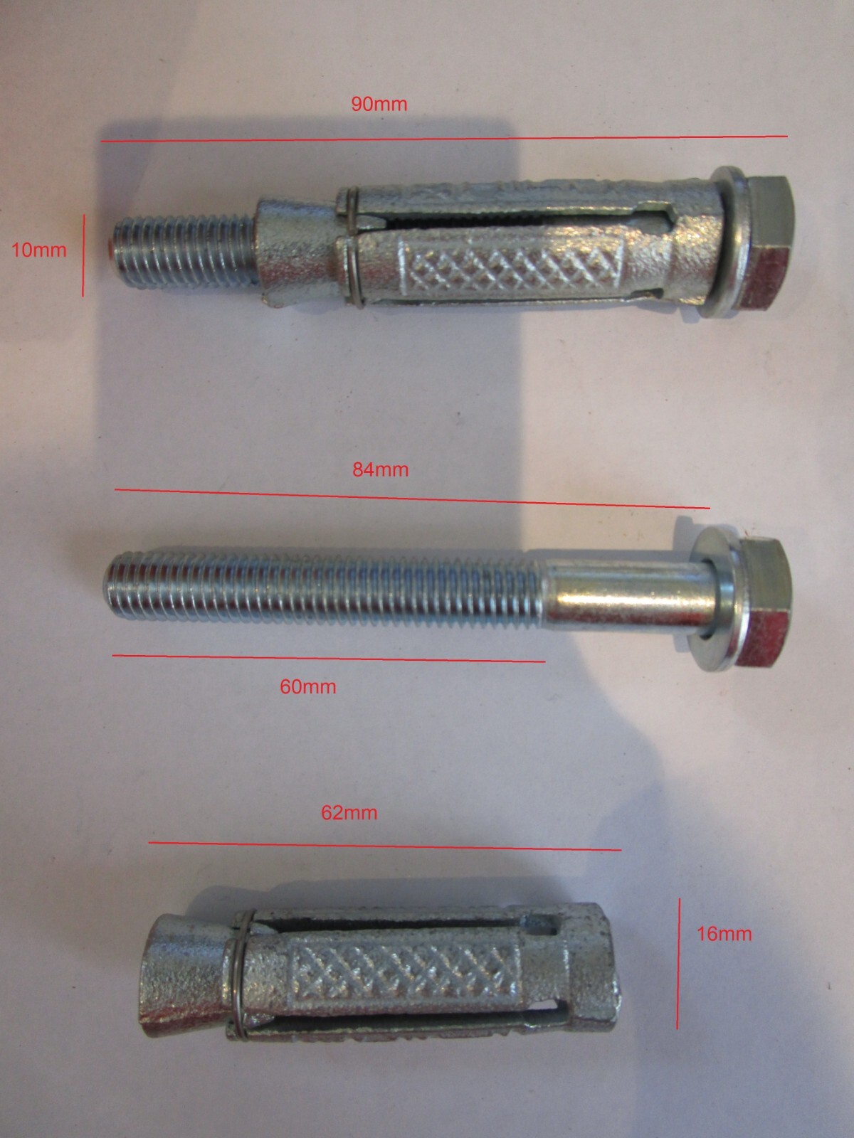 GENUINE HILTI M10 ANCHOR SHIELD EXPANDING RAWL MASONARY BOLT eBay