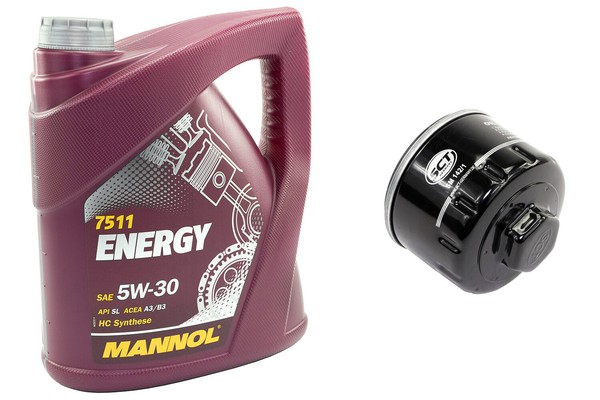 MotoröL ÖLfilter SM142/1 Set 5W30 5 Liter FüR Nissan Note Opel Vivano Renault-image