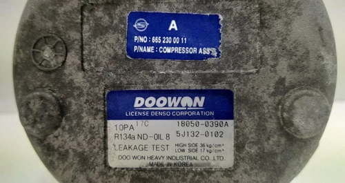 6652300011 Compresor Aire Acondicionado para SSANGYONG RODIUS Xdi 2006 422363 - Imagen 4 de 8