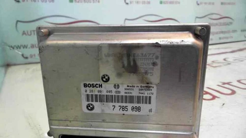 7785098 Centralita Motor Uce para BMW SERIE 3 BERLINA (E46) 320d 1999 354750 - Imagen 2 de 4