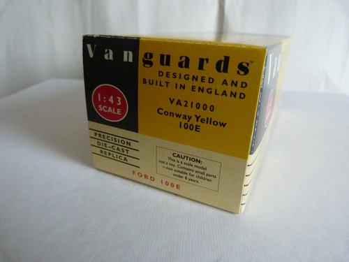 Vanguards Ford 100E Conway Yellow 1:43 diecast model VA21000 Classic Inc Mirrors - Picture 5 of 9