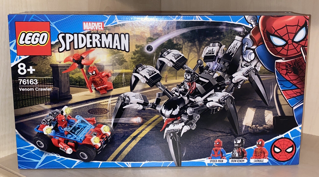 Lego Spider-Man Venom Crawler 76163 Carnage Iron Venom Vehicles Spiderman  Marvel | eBay